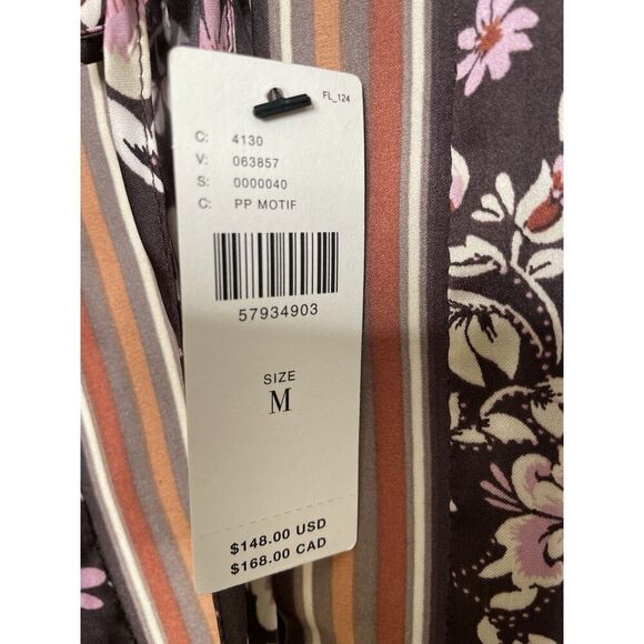 New Anthropologie Current Air Size M Alyce Dress PP Motif NWT Pleats - Picture 3 of 16